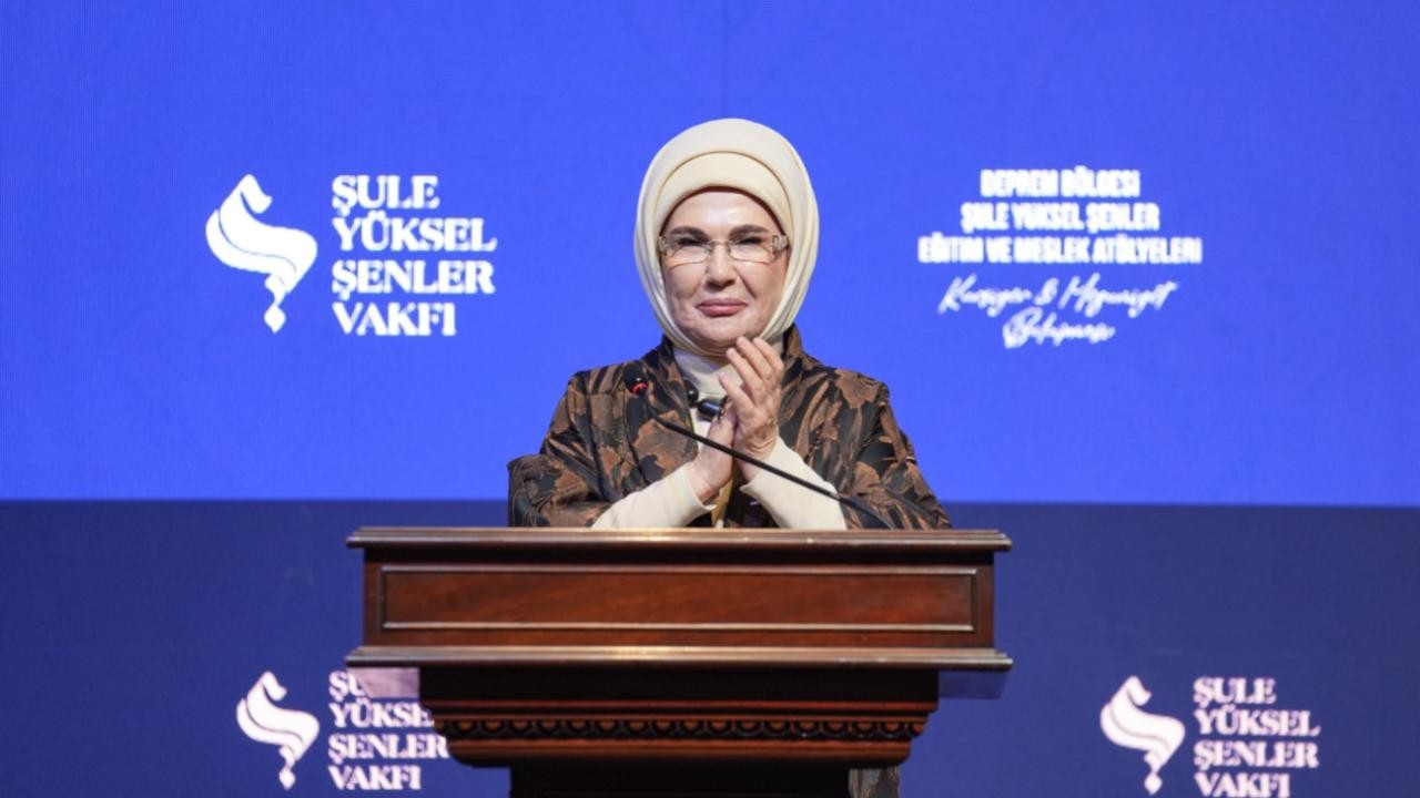 Emine Erdoğan'dan 'Şule Yüksel Şenler Eğitim ve Meslek Atölyeleri' programına ilişkin paylaşım