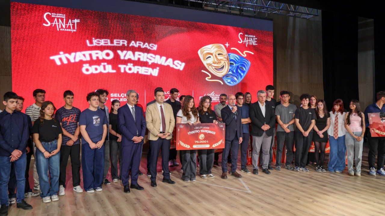 Selçuklu Sahne Ses ve Tiyatro Yarışması'nda ödüller sahiplerini buldu