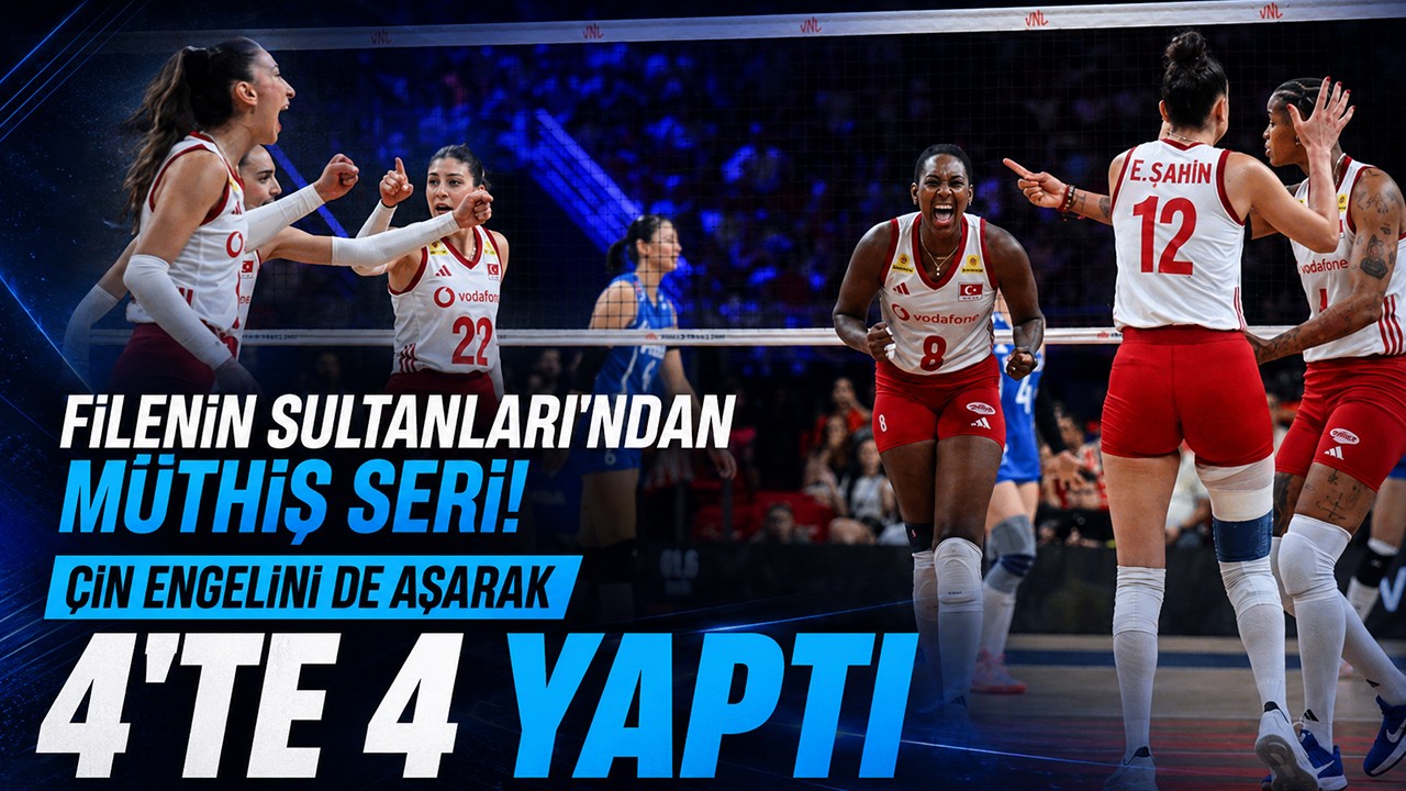 Filenin Sultanları’ndan müthiş seri: Çin engelini de aşarak 4'te 4 yaptık
