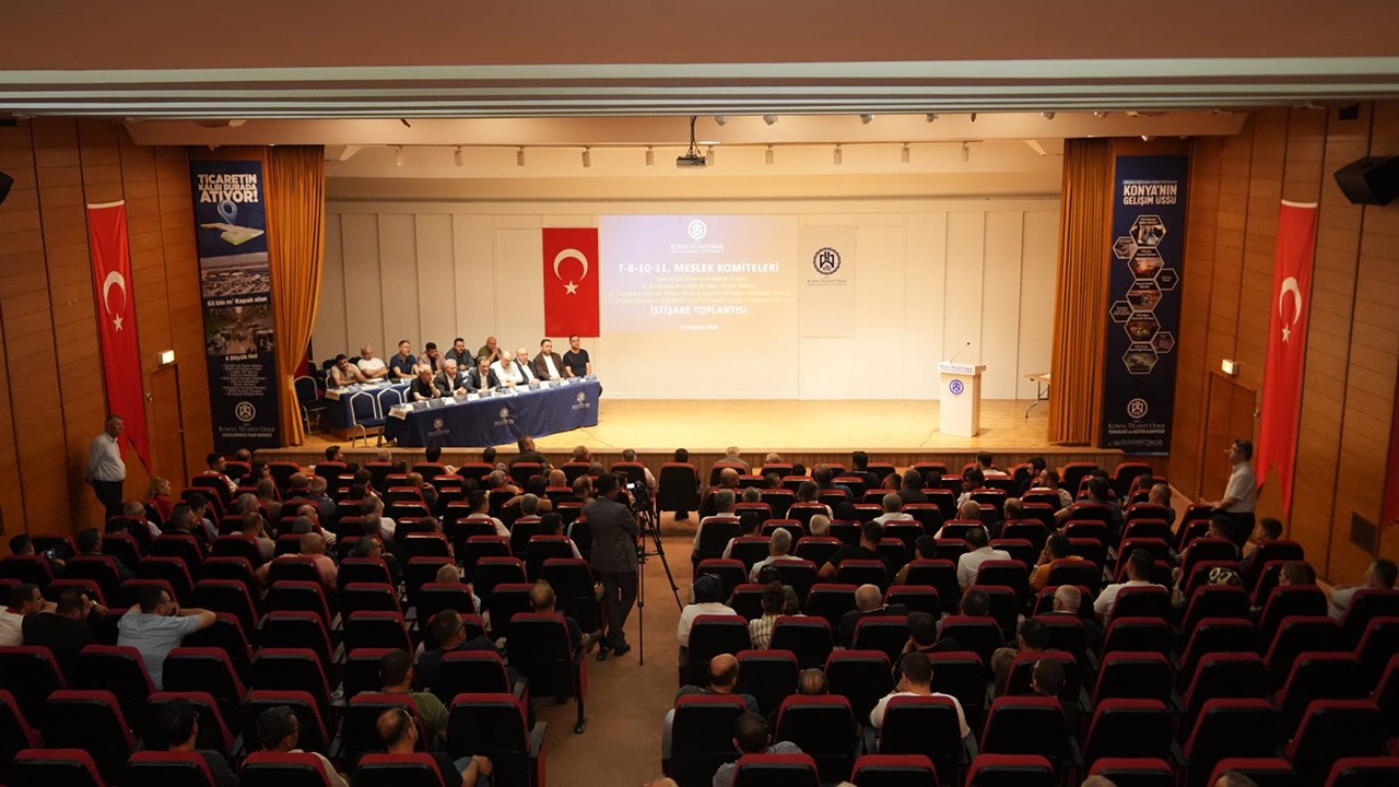 Konya'daki gıda sektörünün sorunları KTO’da ele alındı