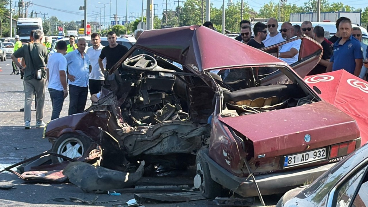 Milletvekili Ercan Öztürk kaza yaptı