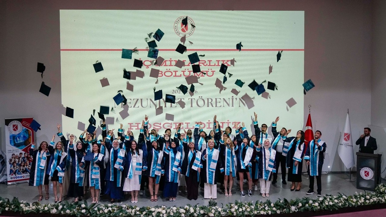 Konya Teknik Üniversitesi genç mimarları mezun etti