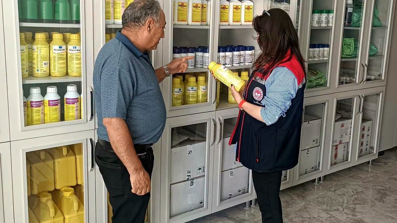 Kulu'da bitki koruma ürünleri bayilerine denetim