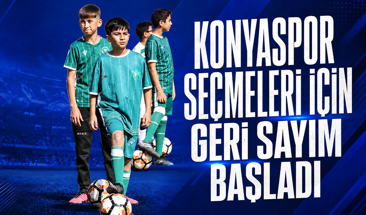 Konyaspor seçmeleri için geri sayım başladı