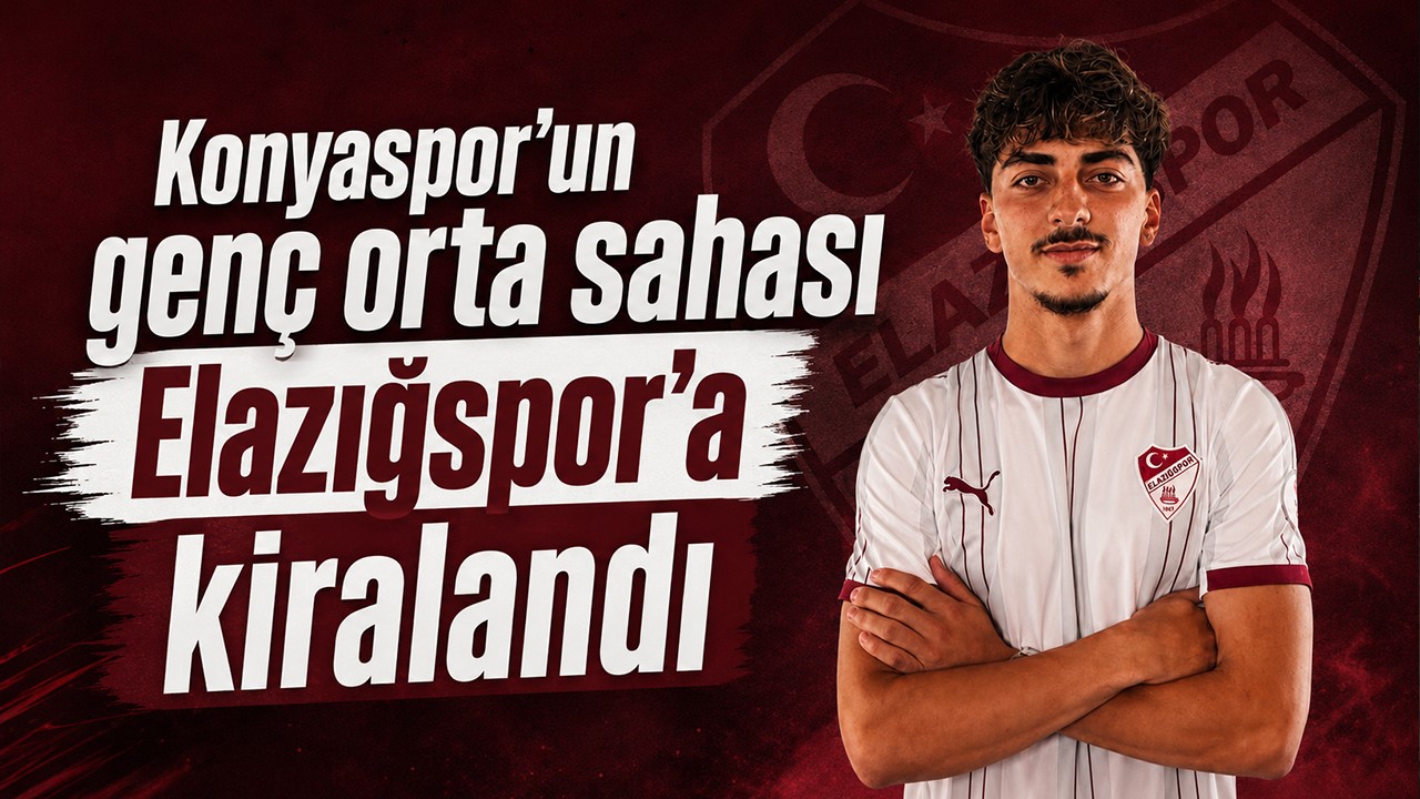 Konyaspor’un genç orta sahası Elazığspor’a kiralandı