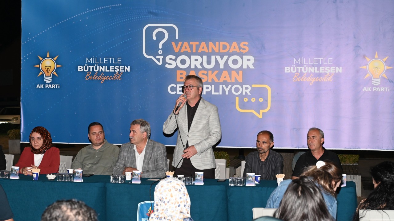 Seydişehir Belediye Başkanı Hasan Ustaoğlu vatandaşların sorularını cevapladı