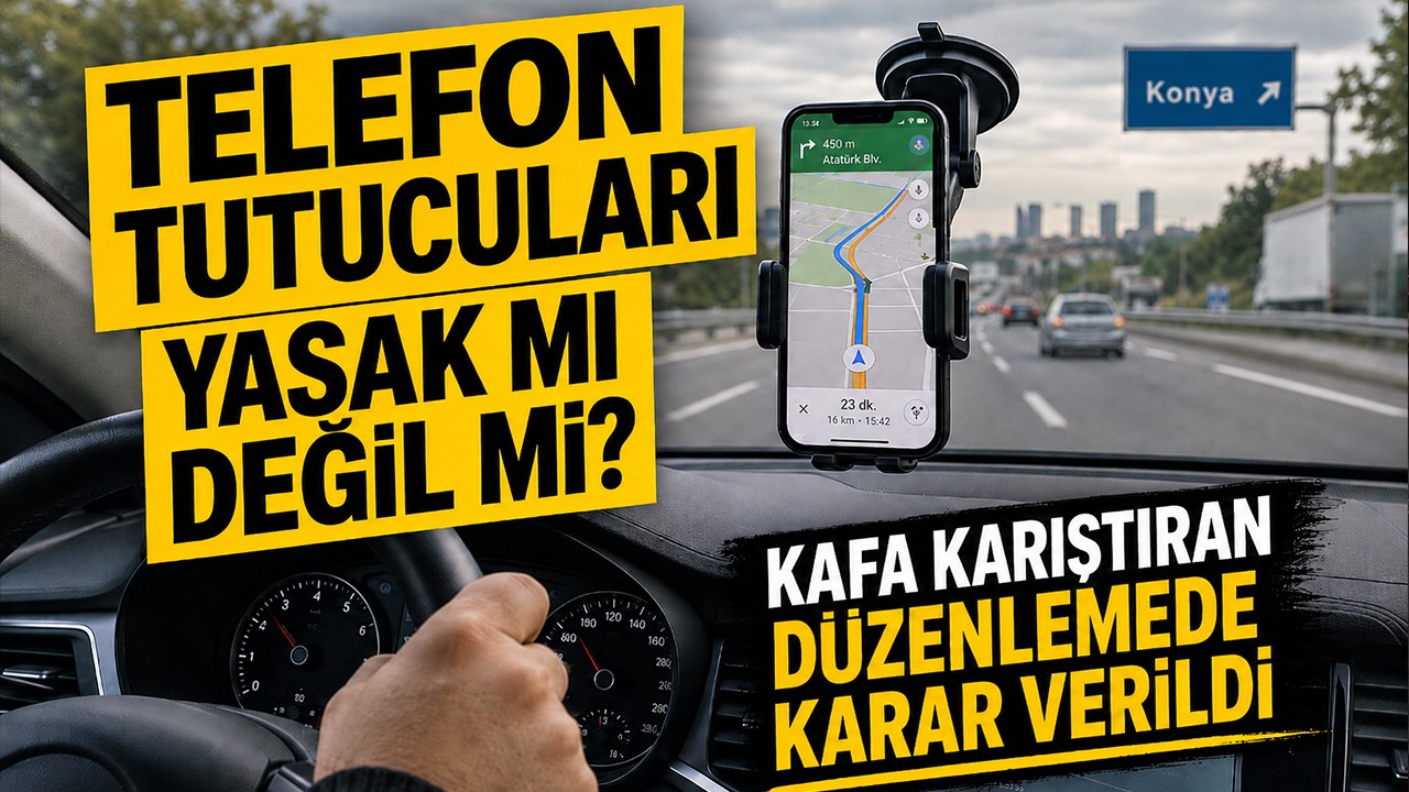 Telefon tutucuları yasak mı değil mi? Kafa karıştıran düzenlemede karar verildi