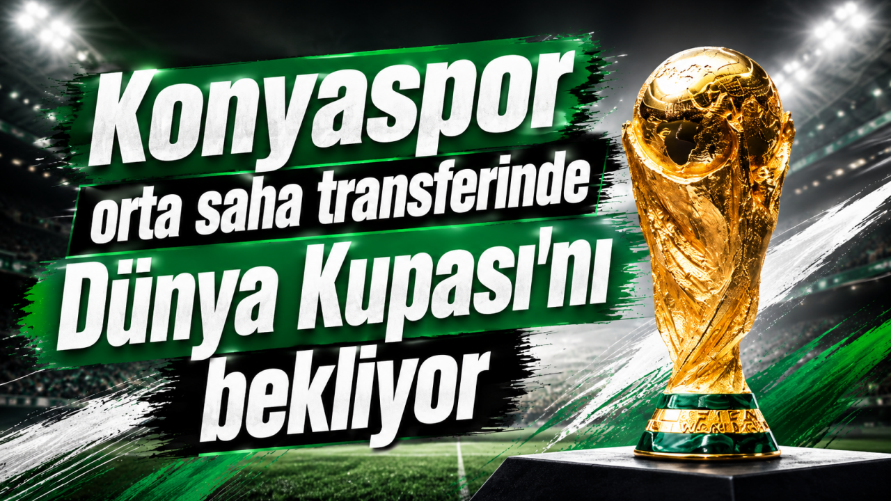 Konyaspor orta saha transferinde Dünya Kupası’nı bekliyor