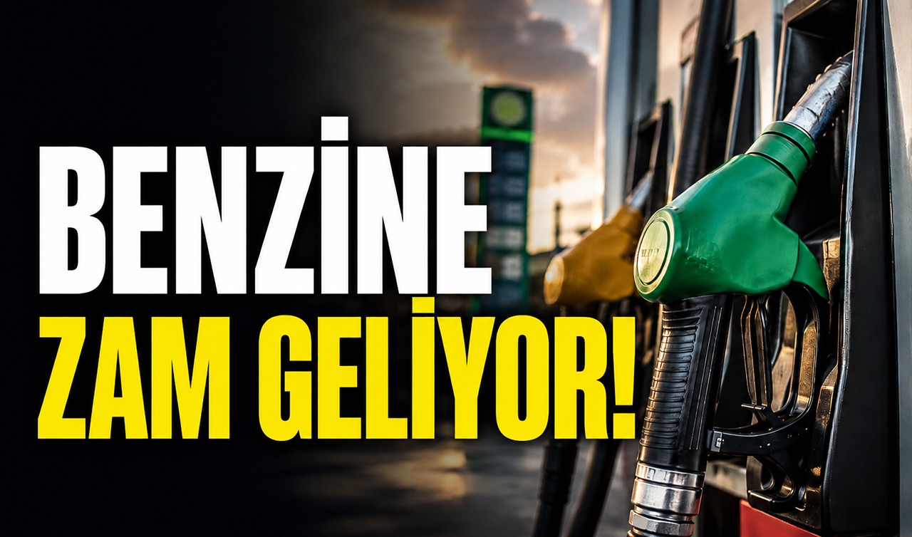 Benzine zam geliyor!
