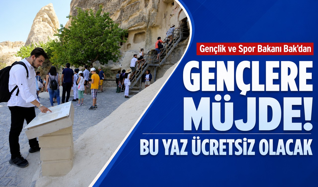 Gençlik ve Spor Bakanı Bak'dan gençlere müjde! Bu yaz ücretsiz olacak