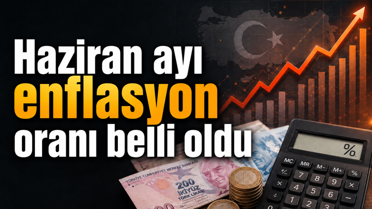 Enflasyon rakamları açıklandı