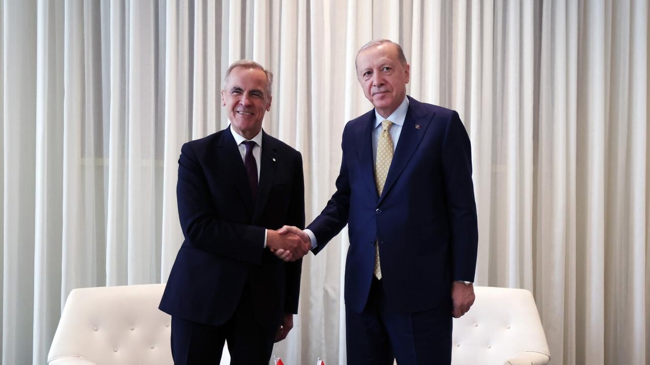 Cumhurbaşkanı Erdoğan Kanada Başbakanı Carney ile görüştü