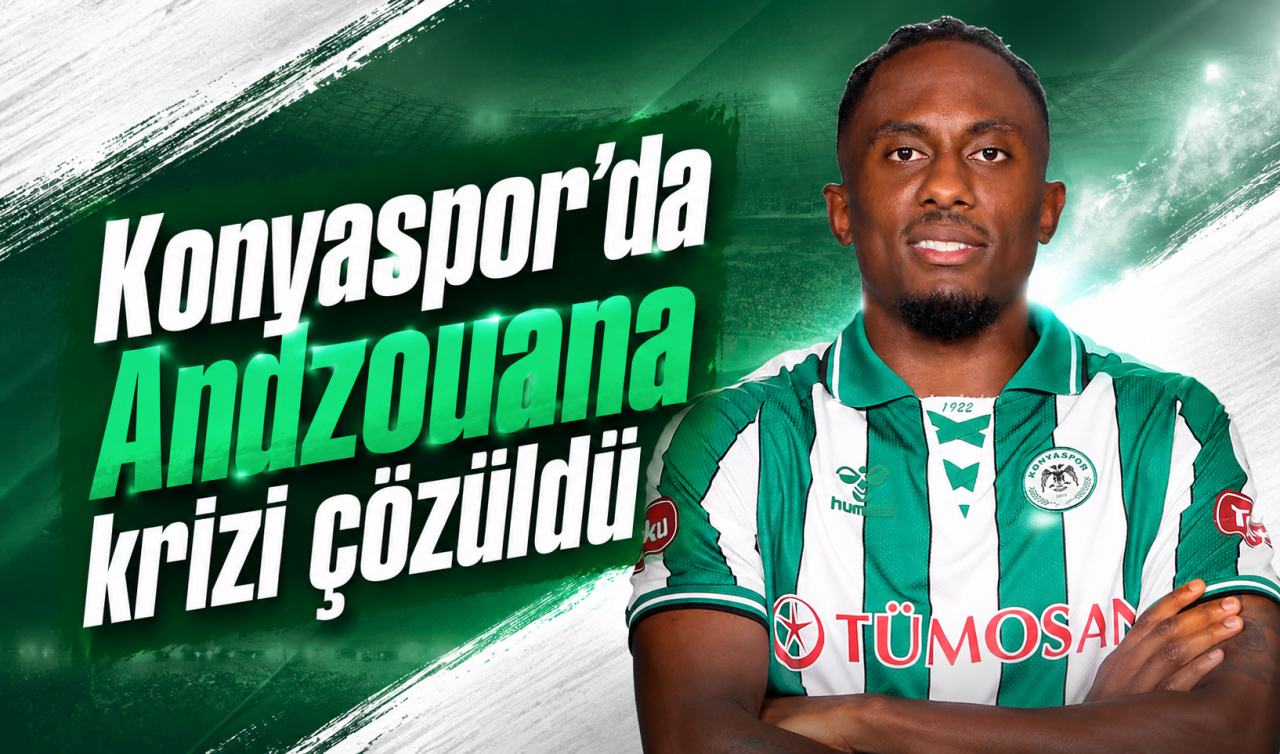 Konyaspor’da Andzouana krizi çözüldü