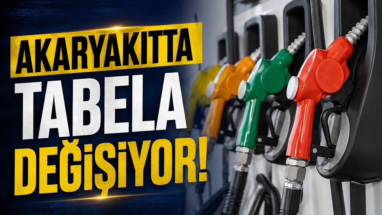 Araç sahiplerini üzecek haber: Akaryakıtta tabela değişiyor!
