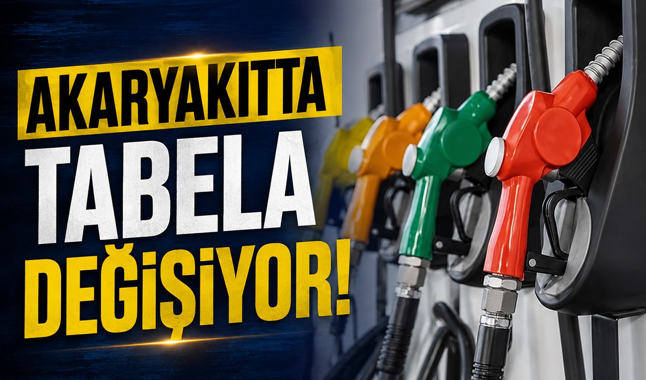 Araç sahiplerini üzecek haber: Akaryakıtta tabela değişiyor!