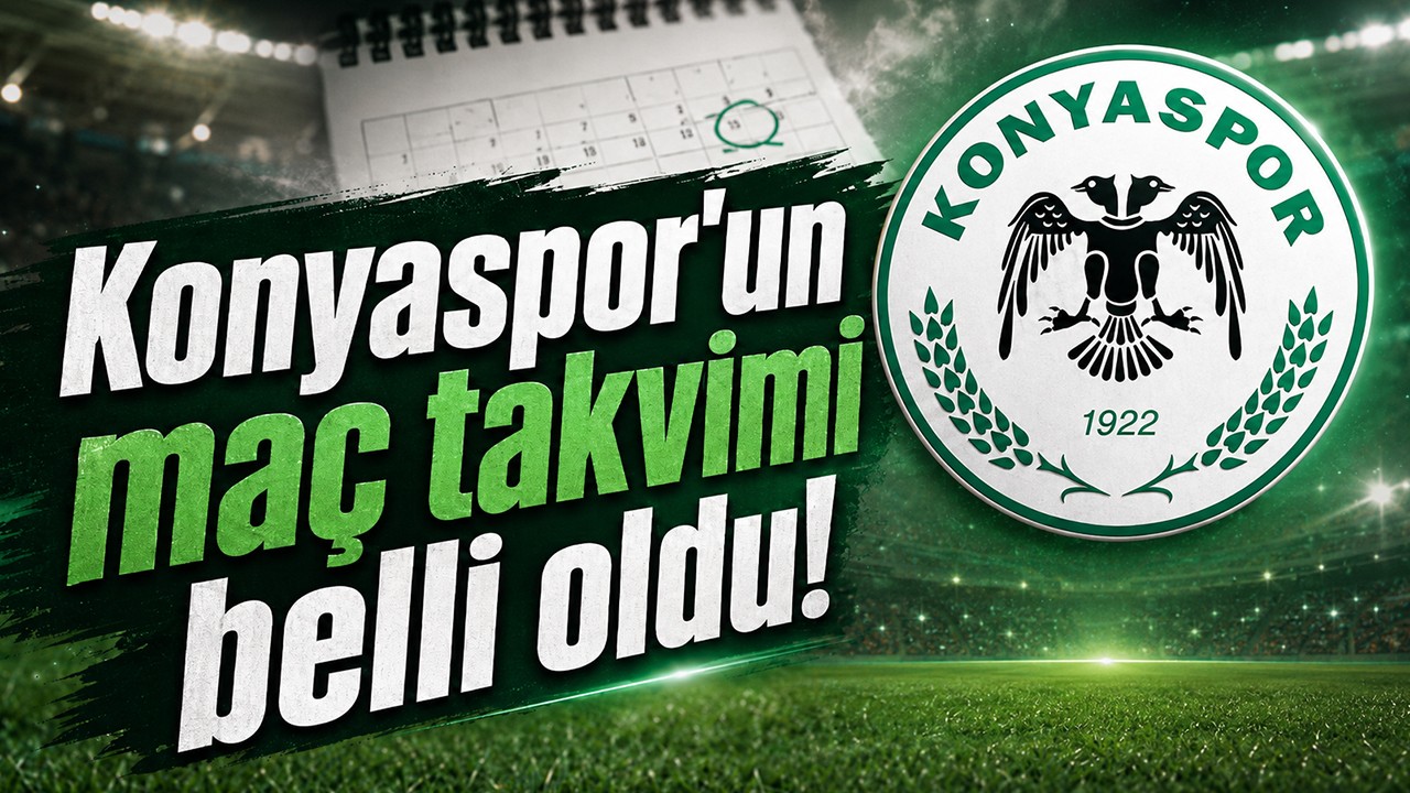 Konyaspor'un maç takvimi belli oldu!
