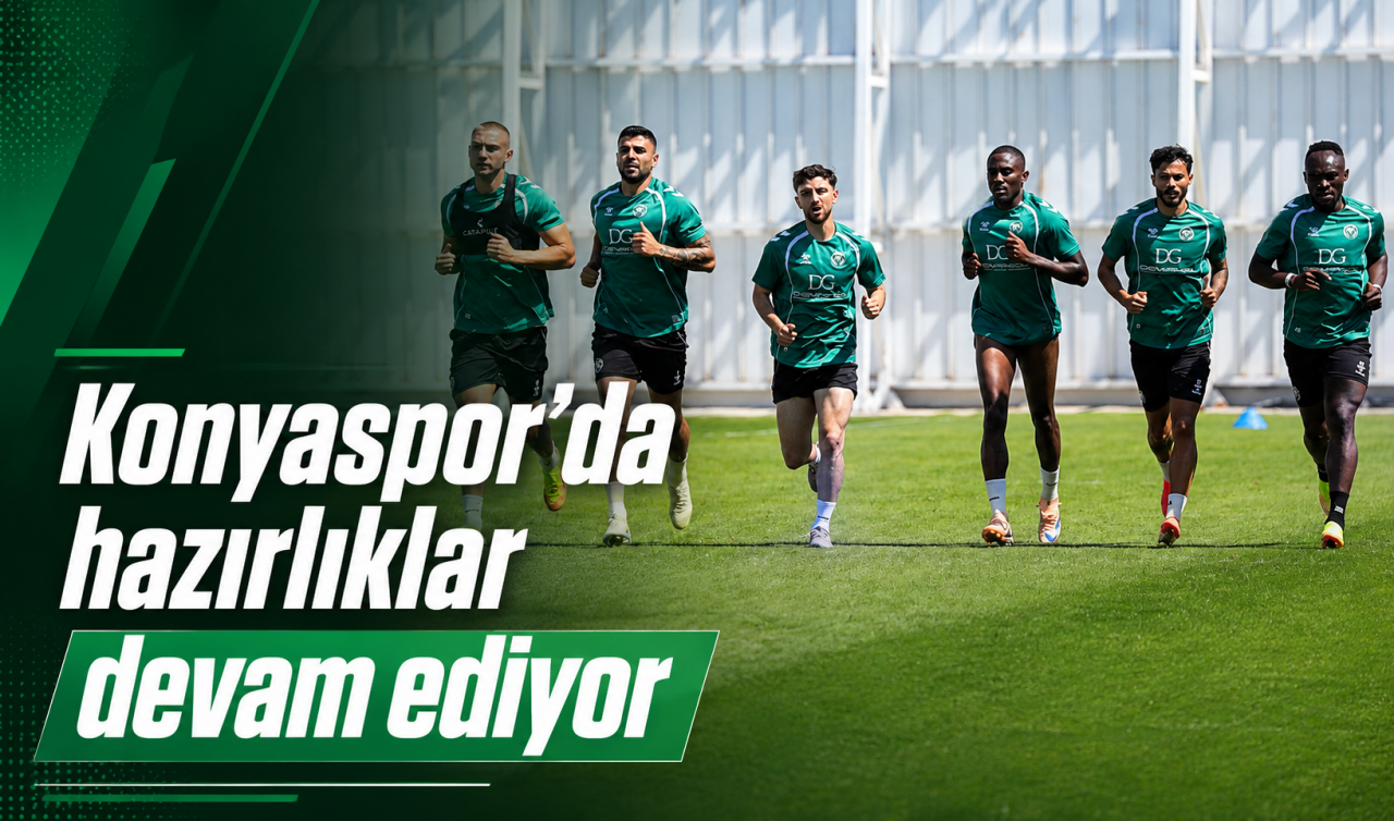 Konyaspor'da hazırlıklar devam ediyor