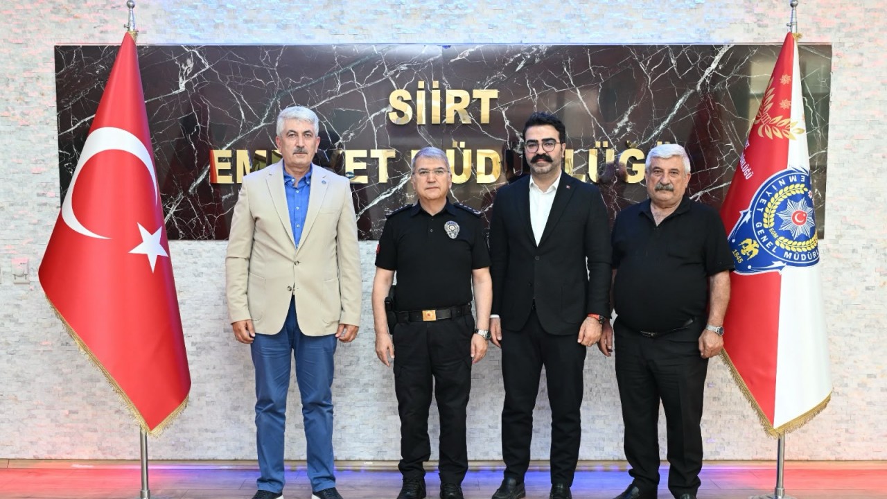 Sefa Özdemir'den Konyalı Emniyet Müdürü Mehmet Özdemir'e ziyaret