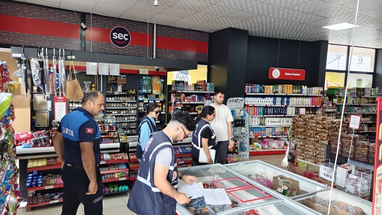 Seydişehir'de marketlerde fiyat ve etiket denetimi yapıldı