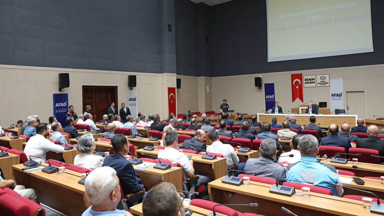 İl Afet Risk Azaltma Planı (İRAP) bilgilendirme toplantısı gerçekleştirildi
