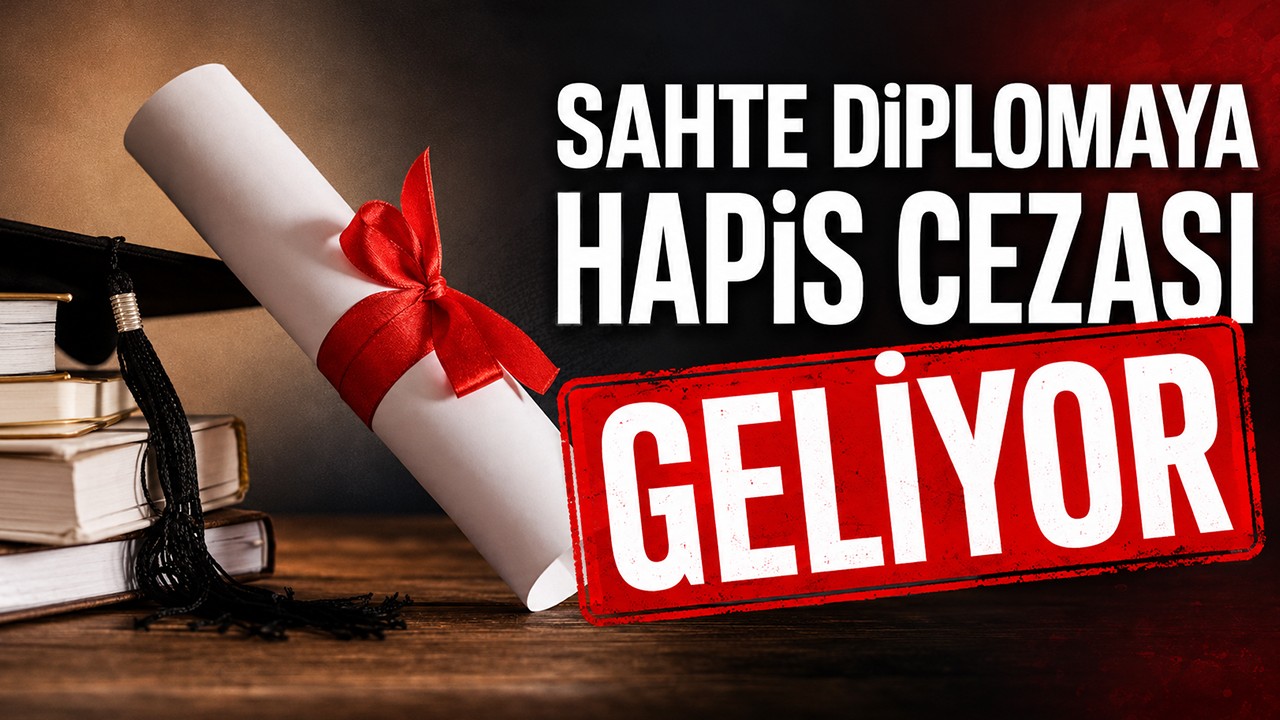 Meclis'e sunuldu: Sahte diploma düzenleyene hapis cezası geliyor