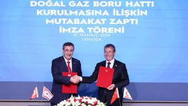 Türkiye ile KKTC arasında 'Doğal Gaz' mutabakat zaptı imzalandı