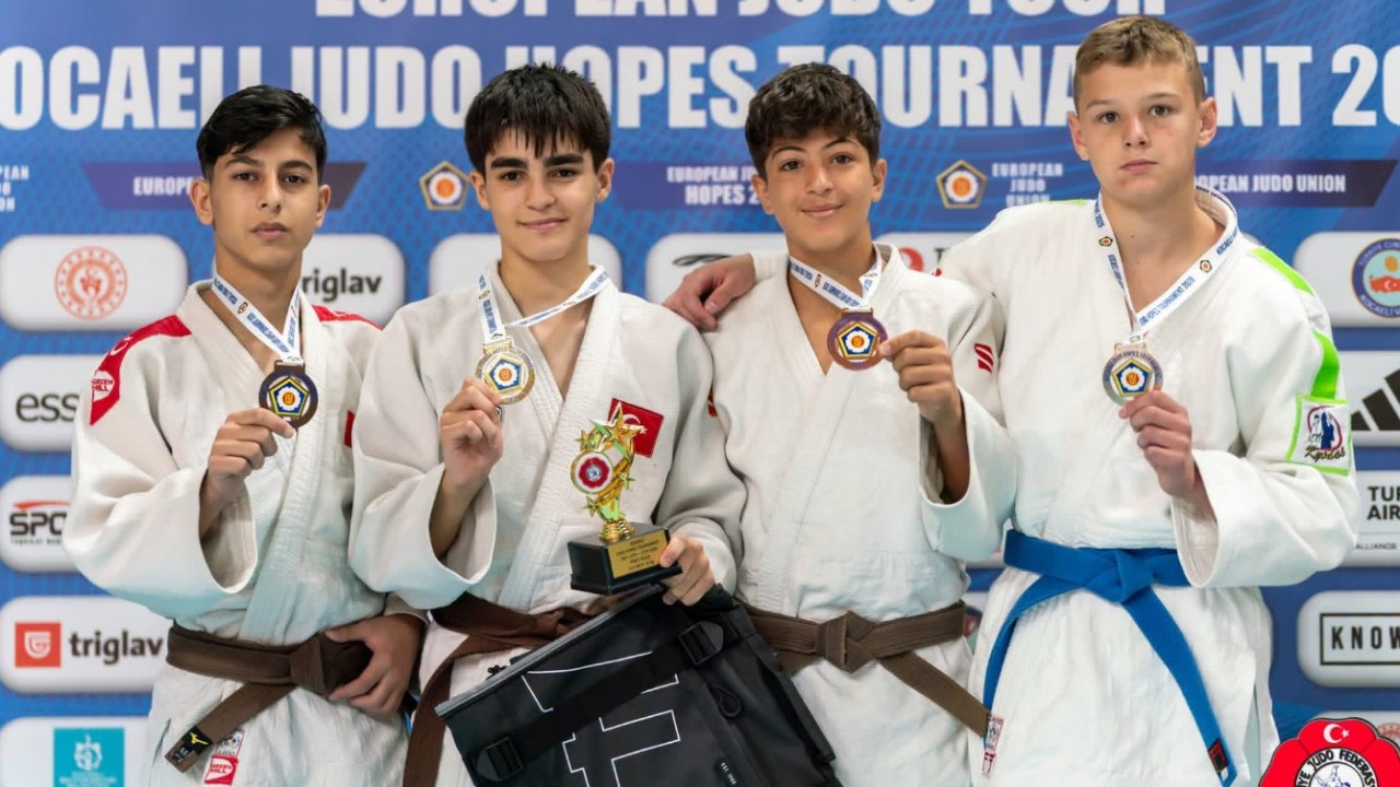 Konya Büyükşehir Minikler Avrupa Judo Kupası'nı 3 madalya ile taçlandırdı