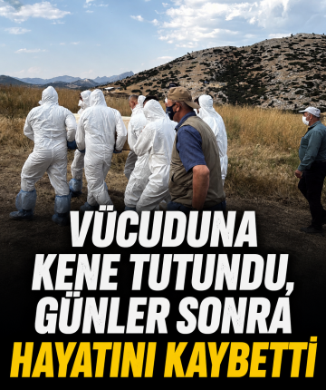 Vücuduna kene tutundu, günler sonra hayatını kaybetti