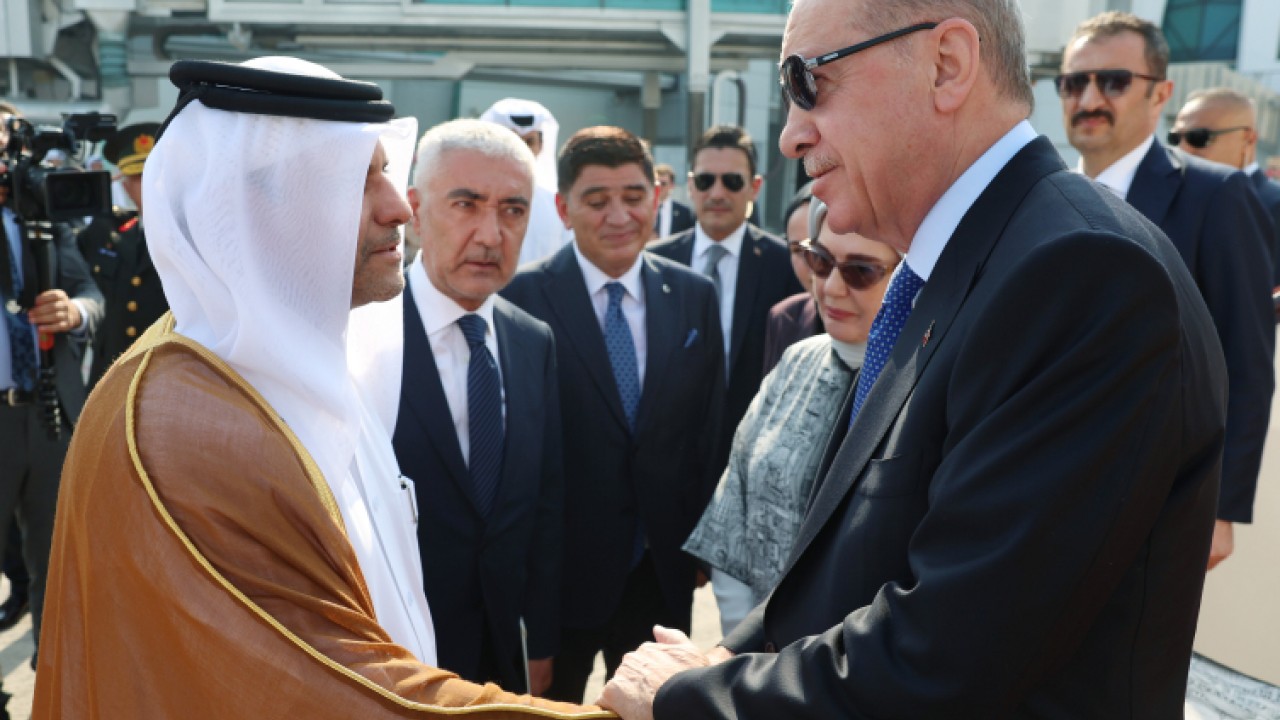 Cumhurbaşkanı Erdoğan'dan Katar'a taziye ziyareti
