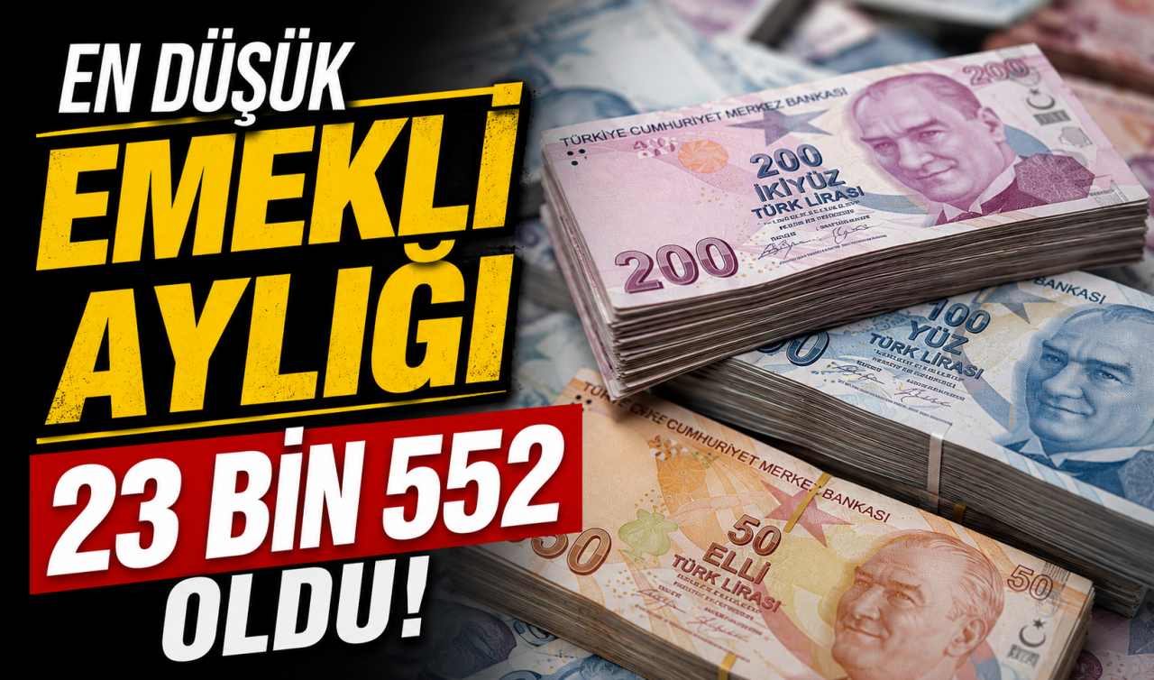 Emeklilere zam düzenlemesi komisyondan geçti: En düşük emekli maaşı 23 bin 552 lira oldu