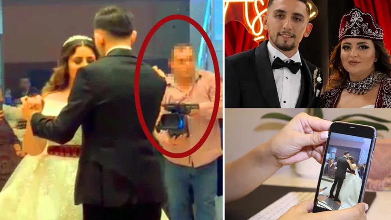 Gelin ve damat düğün bitince yıkıldı: Kameraman 200 bin lira tazminat ödeyecek