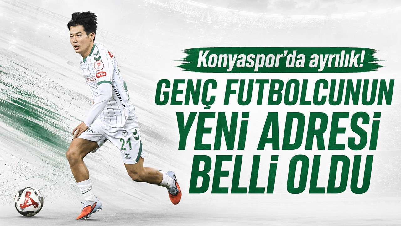 Konyaspor'da ayrılık! Genç futbolcunun yeni adresi belli oldu