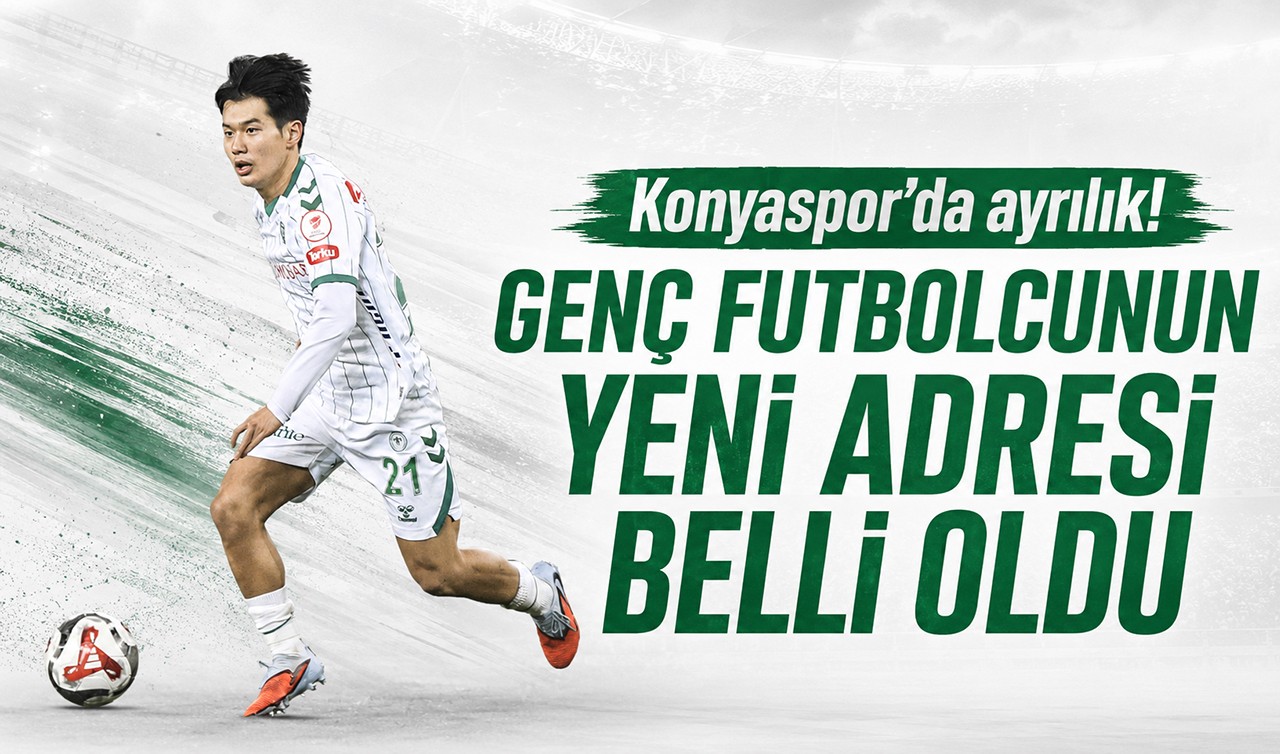 Konyaspor'da ayrılık! Genç futbolcunun yeni adresi belli oldu
