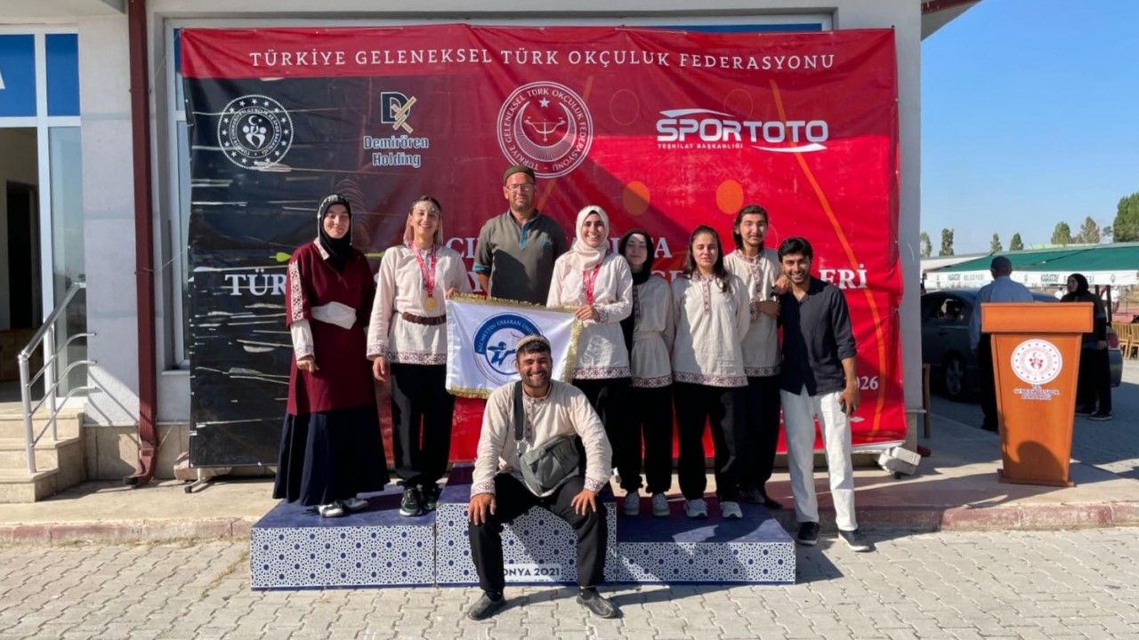 Geleneksel Türk Okçuluğu bölge elemelerinde NEÜ rüzgarı