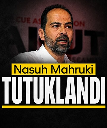 Nasuh Mahruki tutuklandı