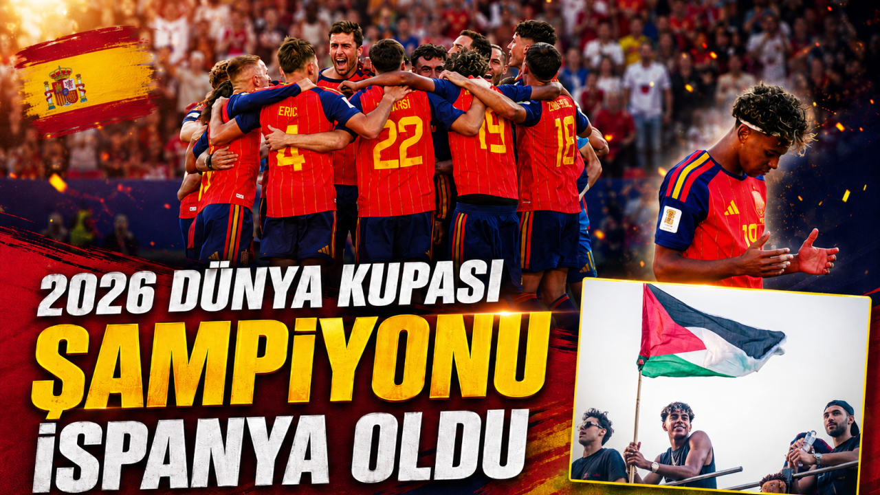 2026 Dünya Kupası Şampiyonu İspanya oldu