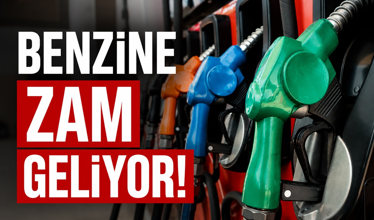 Benzine zam geliyor!