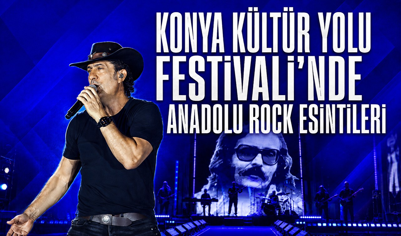 Konya Kültür Yolu Festivali'nde Anadolu Rock esintileri