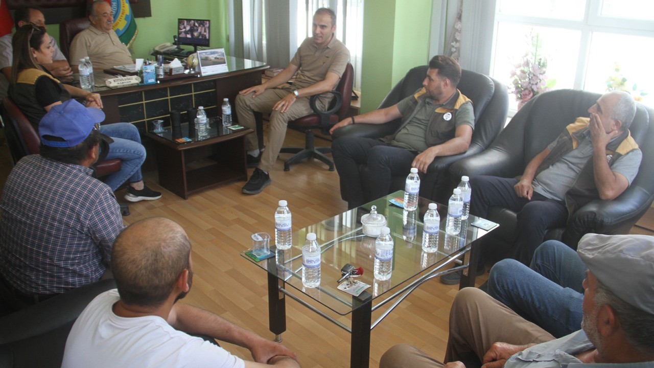 Beyşehir'de rekolte yüksek olunca TMO harekete geçti