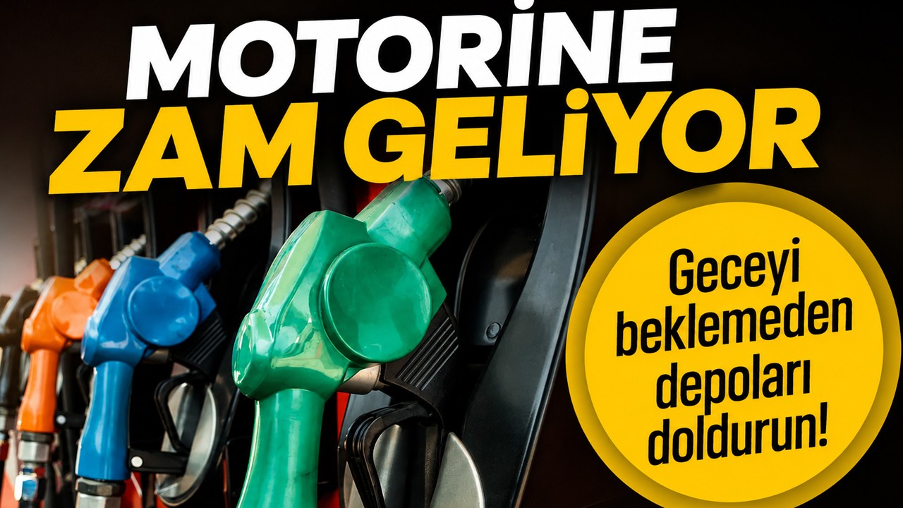 Geceyi beklemeden depoları doldurun! Motorine zam geliyor
