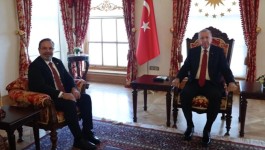 Cumhurbaşkanı Erdoğan, AK Parti İstanbul Milletvekili Halis Dalkılıç'ı kabul etti