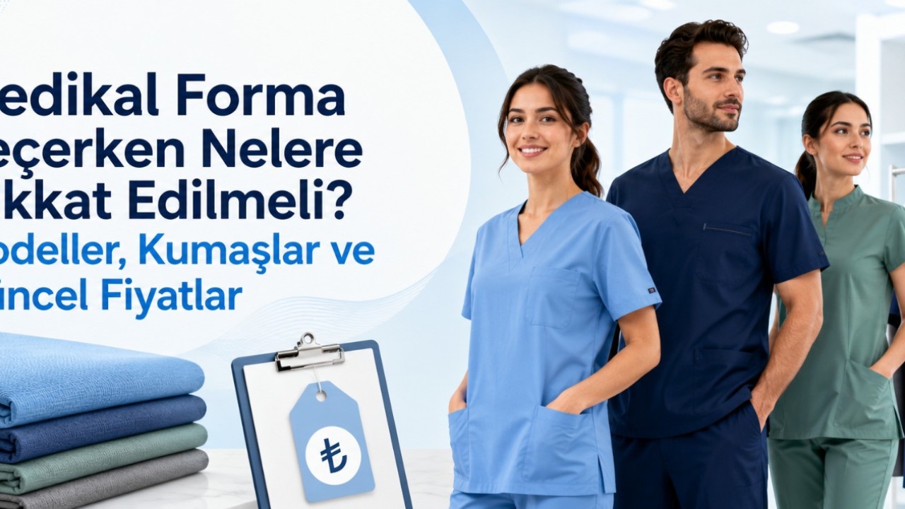 Medikal Forma Seçerken Nelere Dikkat Edilmeli? Modeller, Kumaşlar ve Güncel Fiyatlar