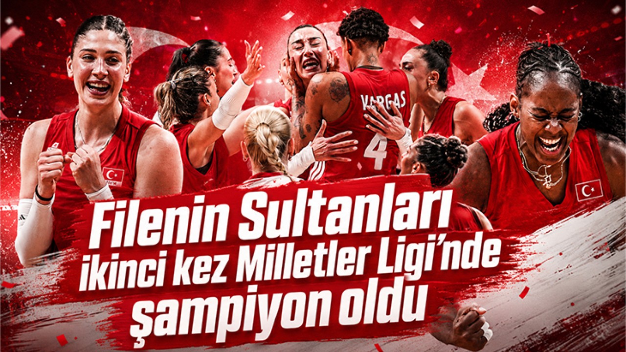 Filenin Sultanları ikinci kez Milletler Ligi'nde şampiyon oldu