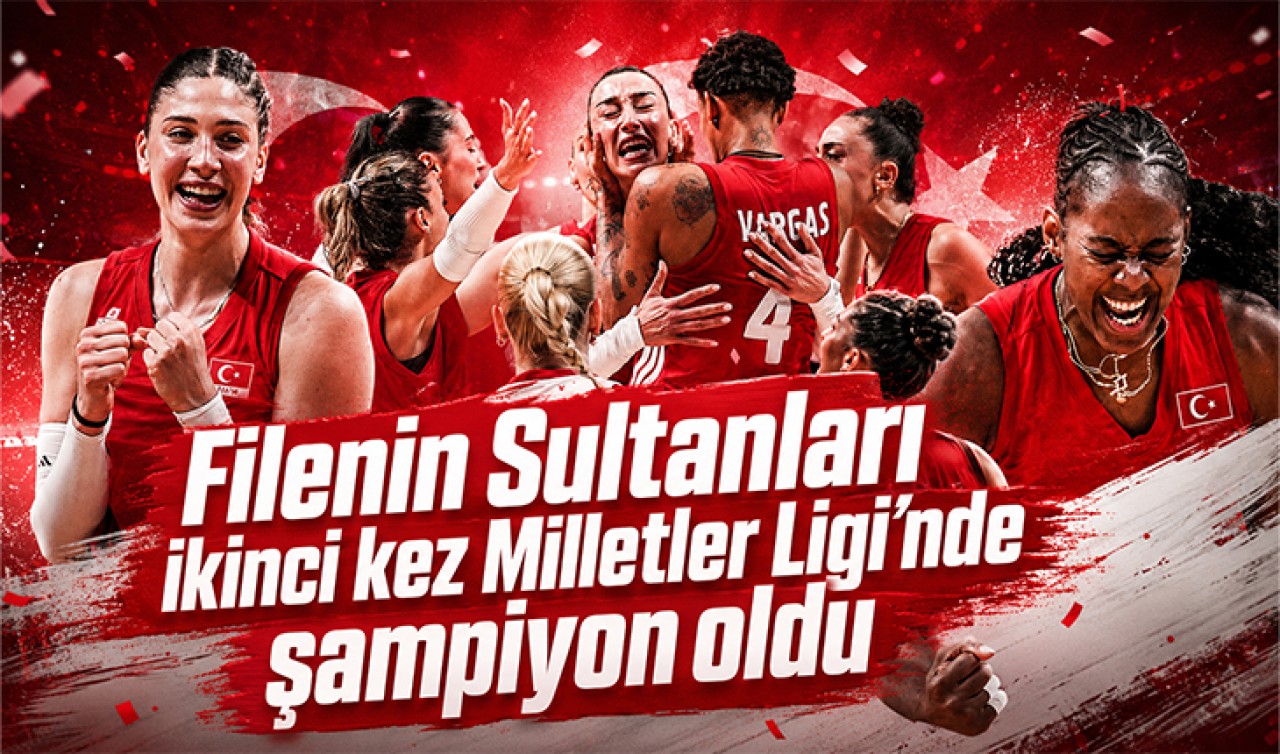 Filenin Sultanları ikinci kez Milletler Ligi'nde şampiyon oldu