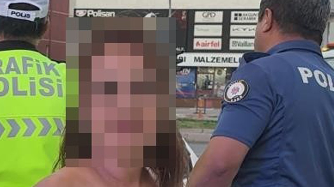 Alkollü aday sürücü ekiplere zor anlar yaşattı, otomobilin çekileceğini anlayınca direndi