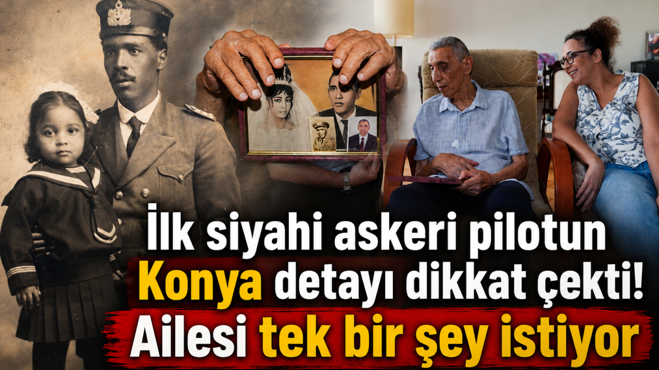 İlk siyahi askeri pilotun Konya detayı dikkat çekti! Ailesi tek bir şey istiyor