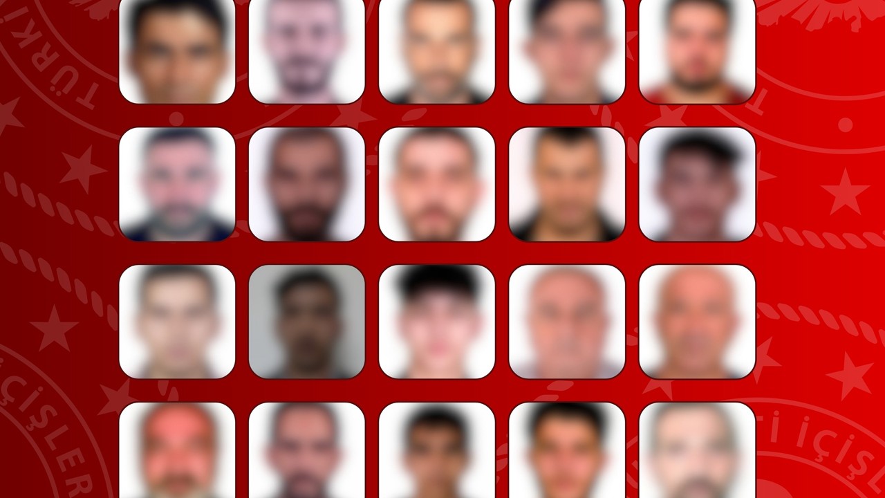 Kırmızı bültenle aranan 27, ulusal seviyede aranan 38 kişi yakalandı