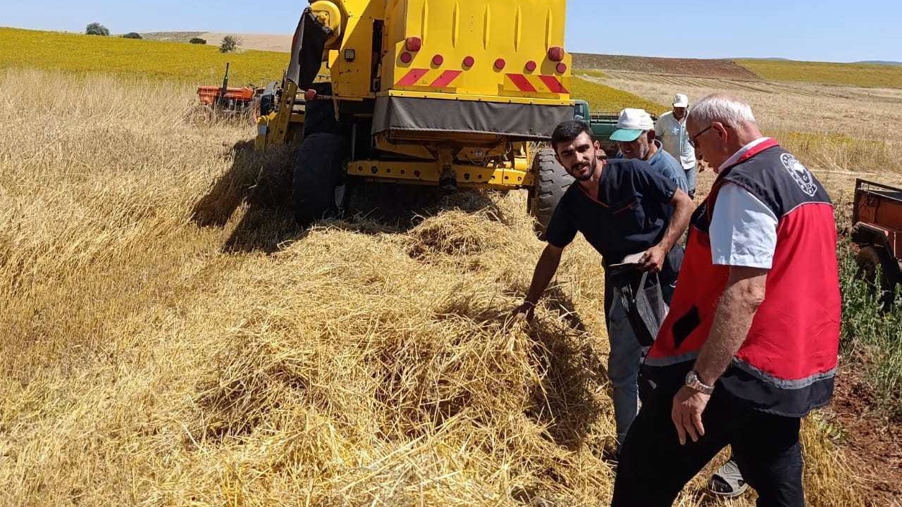 Konya’da biçerdöver denetimleri sürüyor!