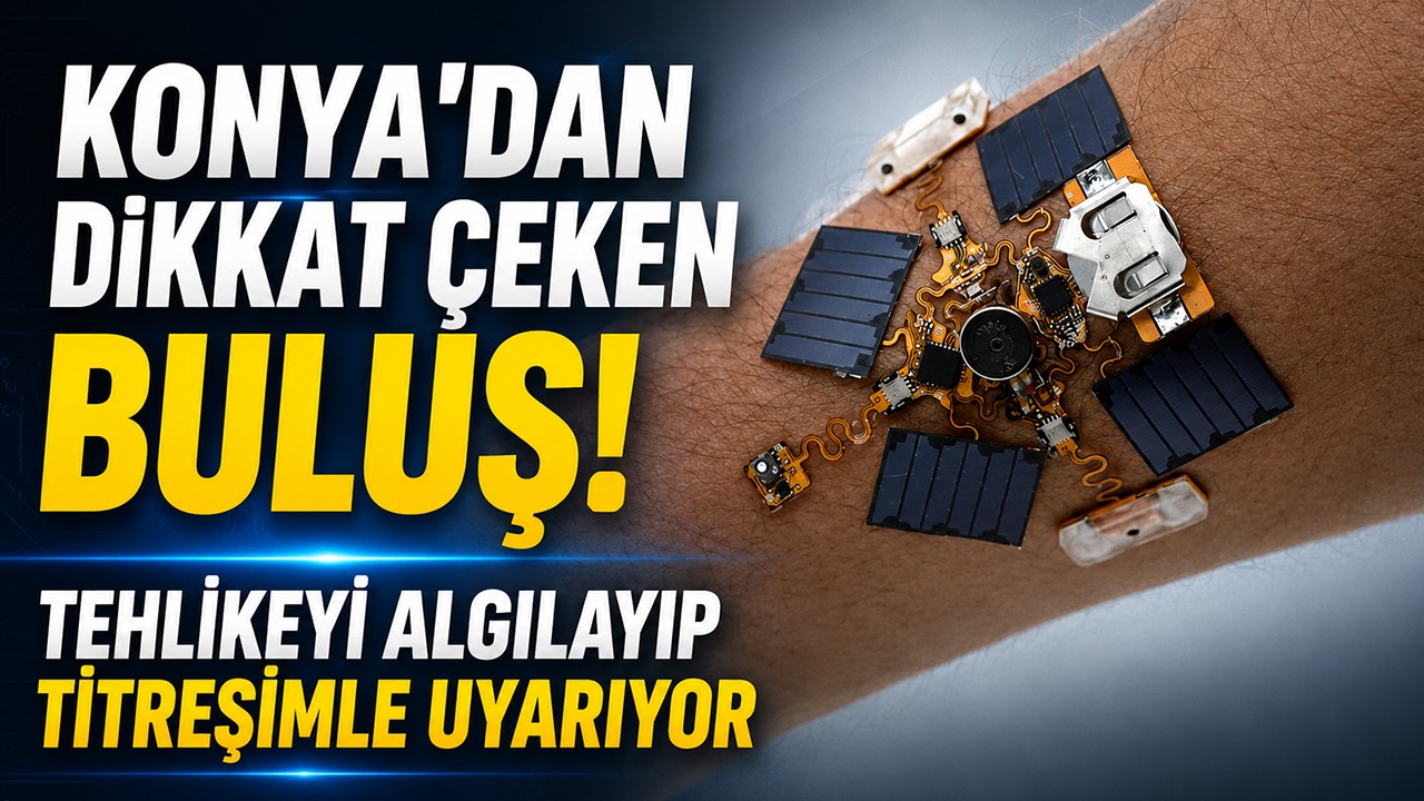 Konya’dan dikkat çeken buluş! Tehlikeyi algılayıp titreşimle uyarıyor