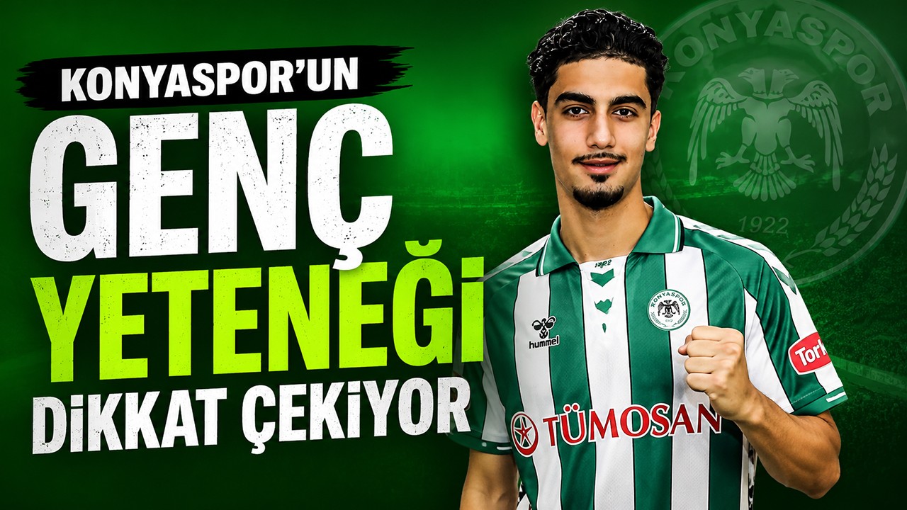 Konyaspor’un genç yeteneği dikkat çekiyor